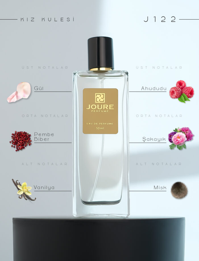 Joure perfume j222 istanbul serisine ait erkek parfümün öne çıkan ürün görseli