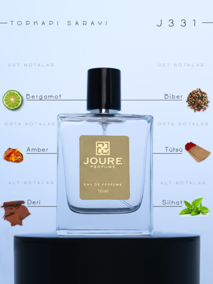 Joure perfume j331 istanbul serisi erkek parfümü öne çıkan açıklayıcı görseli